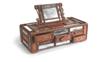 (MUSIC--BLUES.) SMITH, BESSIE. Tramp Art, portable vanity/jewel box.